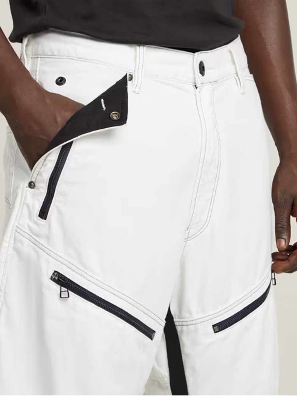 G-STAR® Parachute 3D Pants White 31 W - Picture 5 of 11